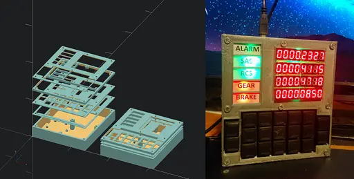 DSKY Apollo computer banner