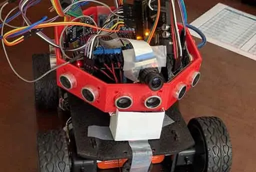 Robot hat project with ultra hat electronics