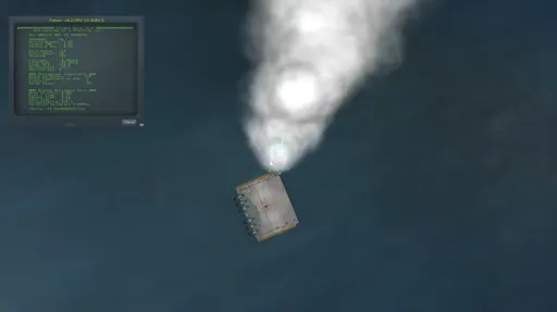 KSP barge landing screenshot